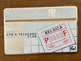 Telefonkarte Belgien Telecard Club ungebraucht