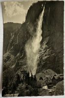 LAUTERBRUNNEN - Staubbachfall 1949