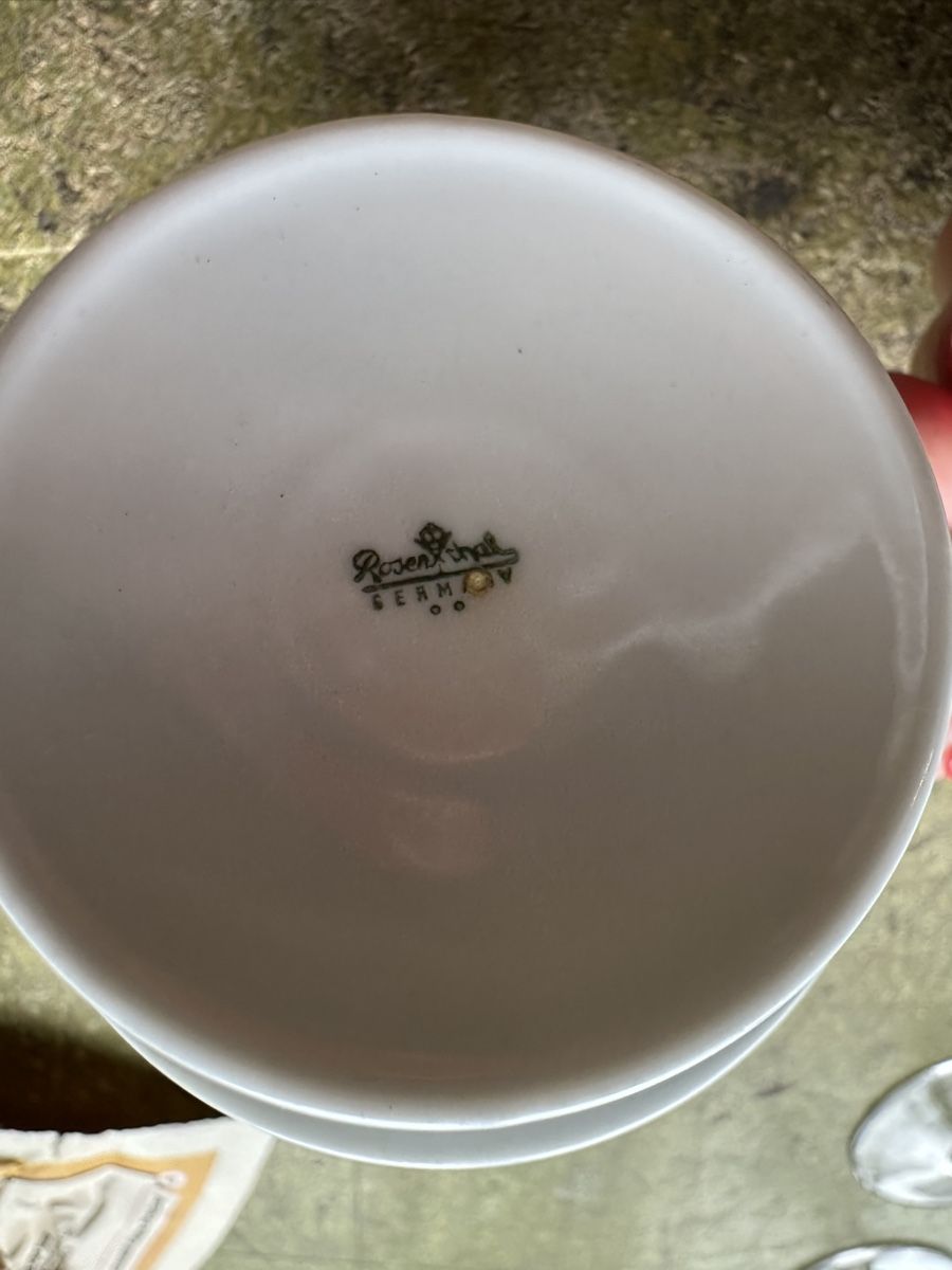 Rosenthal Ciotole: Rosenthal Dessert-Schale – Usato da Zollikofen venduto da Taximan89 1