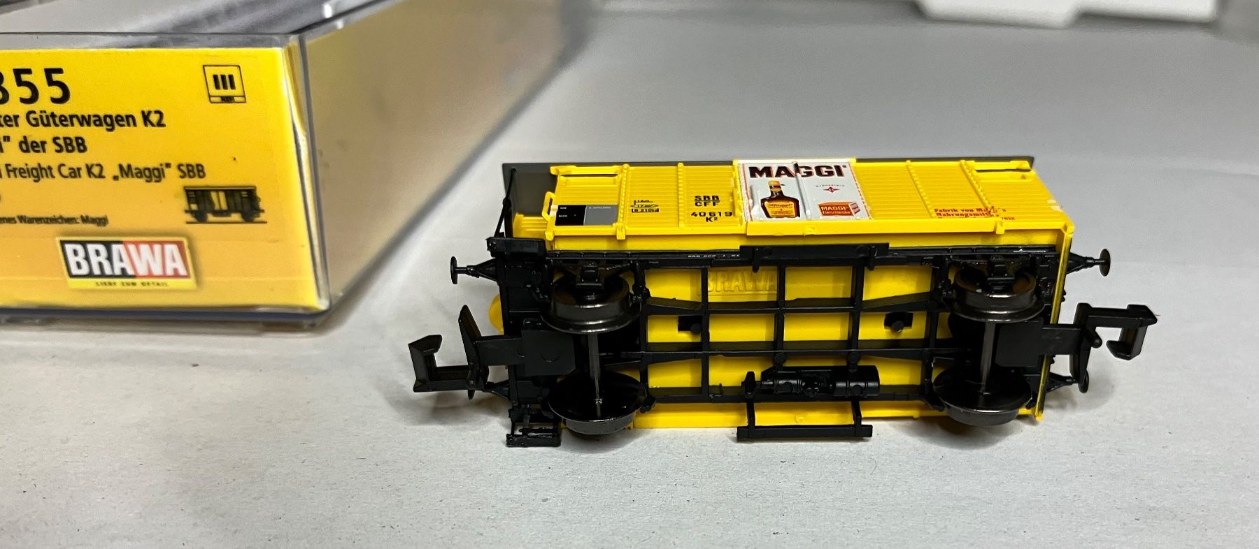 Brawa Modellini di ferrovie: Brawa SBB MAGGI K2 NEU OVP – Nuovo e nell'imballaggio originale da Dompierre VD venduto da immorentes 3