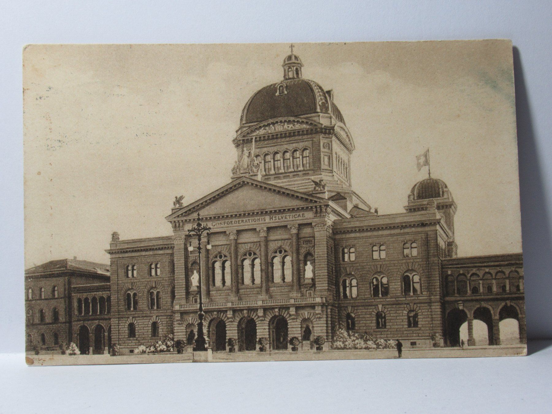 Cartoline postali: Bern , Bundeshaus  1917 – Usato da Grenchen venduto da Bluemchen1900