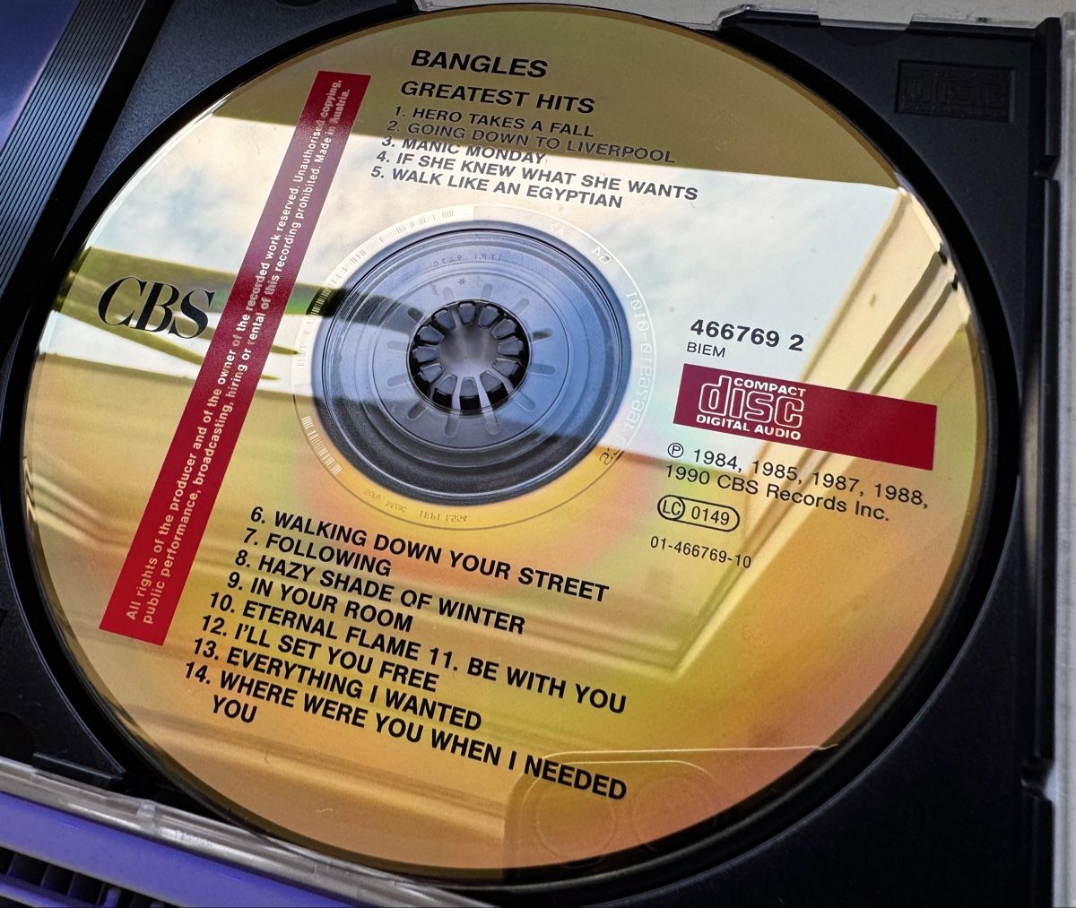 CD: Gold CD Bangles - Greatest Hits – Usato da Zürich venduto da tomakomai 2