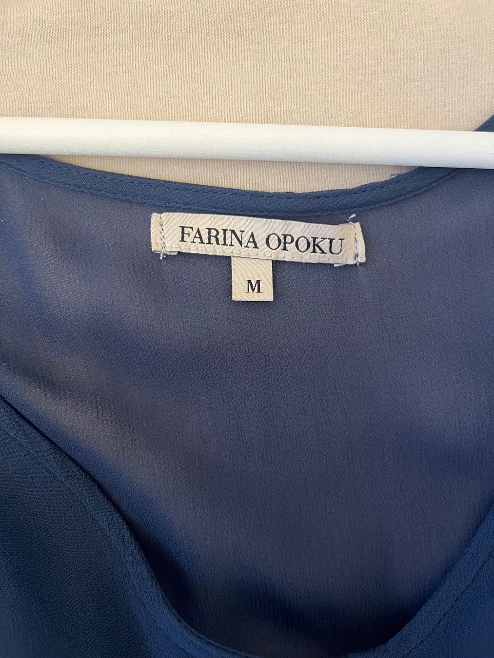 Kleider: Farina Opoku Boho Kleid blau M – Gebraucht aus Luzern von maschmo 2