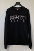 Kenzo Paris Schwarzer Herbst-Sweater, Grösse S, Neuwertig! 