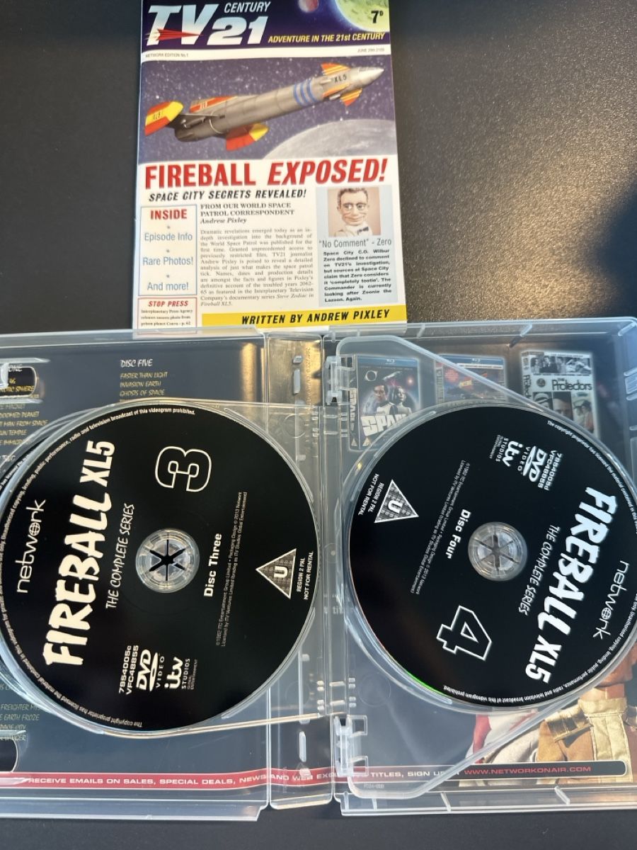 Fireball XL5 - Die komplette Serie auf DVD, Weltraum Kult! (Gebraucht ...