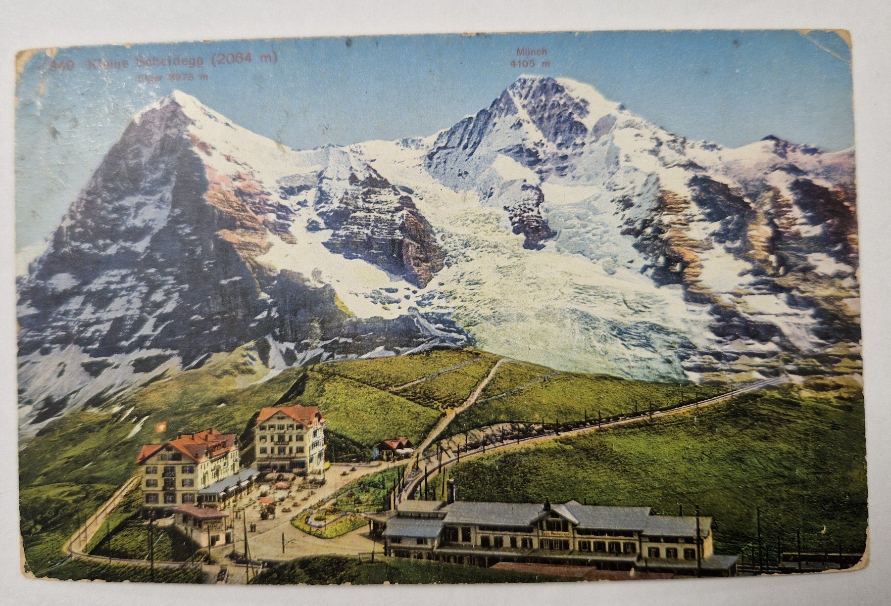 Cartoline postali: Kleine Scheidegg - sehr alt – Usato da Melchnau venduto da Arthurius