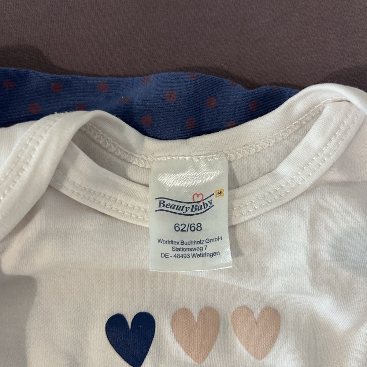Unterwäsche: 2er Set Baby Bodys Gr.62 – Gebraucht aus Vordemwald von has_796n 1