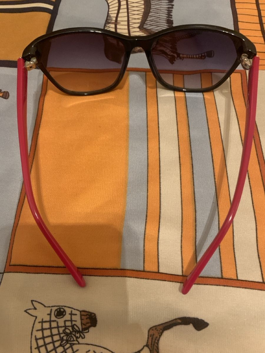Chanel Occhiali & Lenti: Chanel Sonnenbrille schwarz / rot – Usato da Zürich venduto da dan_j9j6 2