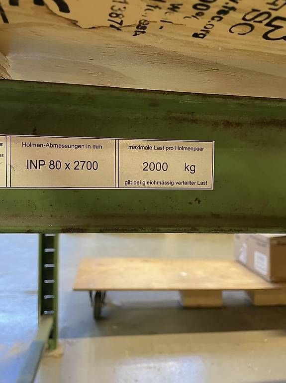 Scaffali: Paletten Regal – Usato da Homberg b. Thun venduto da manolo888 2