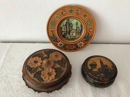 1 Lot verschiedene Holzartikel