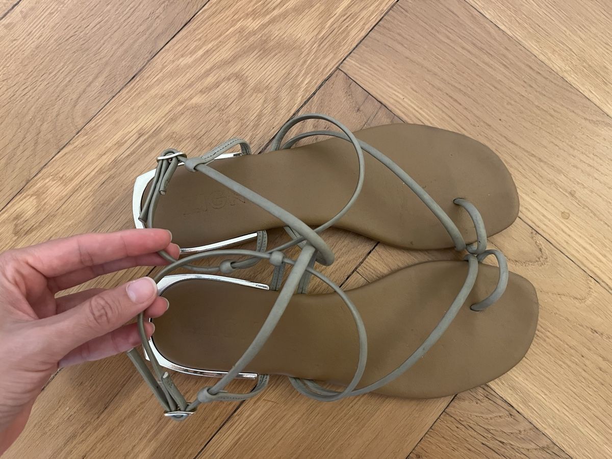 Scarpe da donna: Zign Sandalen, Echtleder, Gr. 39 – Usato da Zürich venduto da vintage_for_you 1