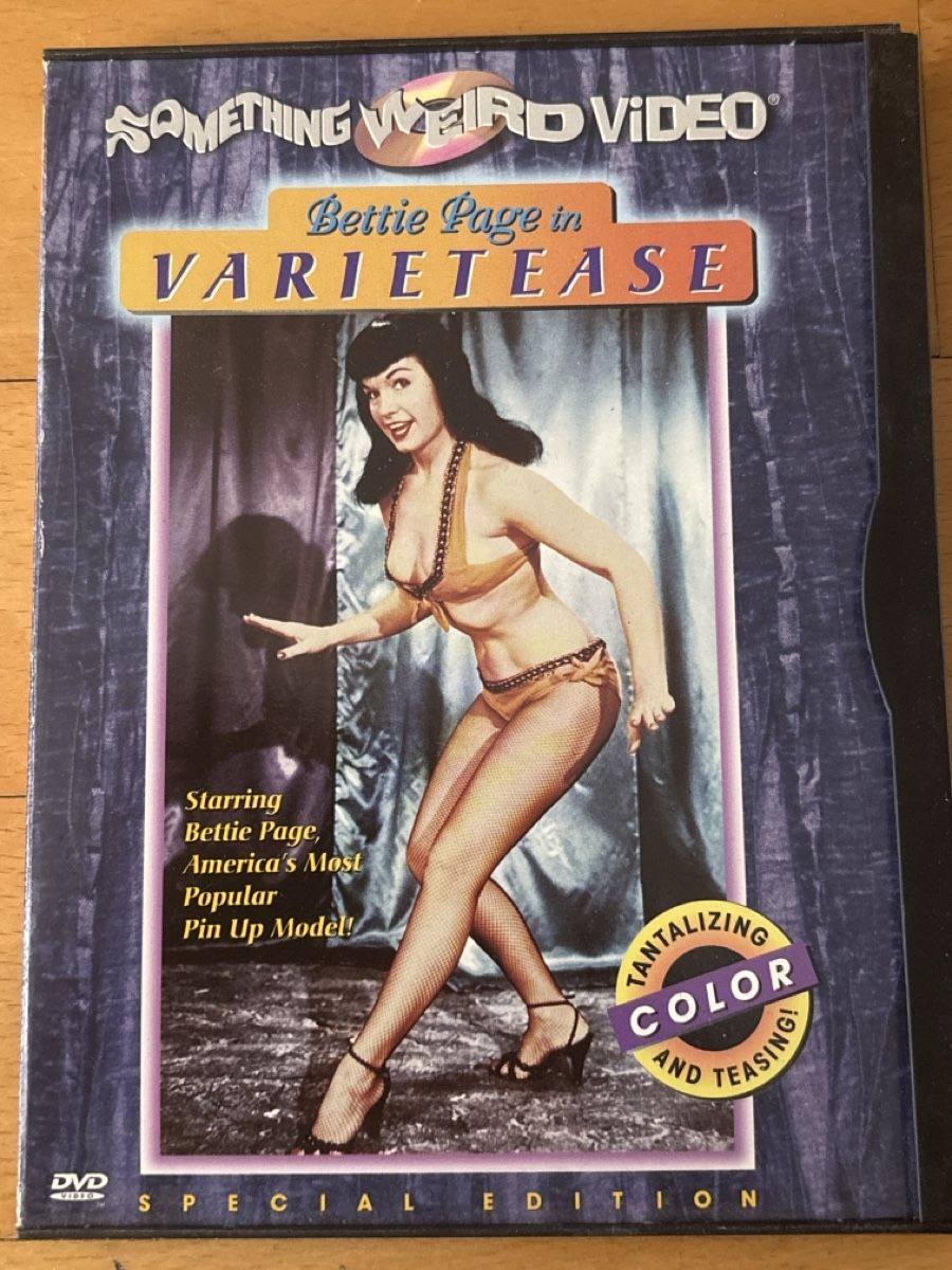Tutti i DVDs: Bettie Page in Varietease – Usato da Egg b. Zürich venduto da Luckybilly