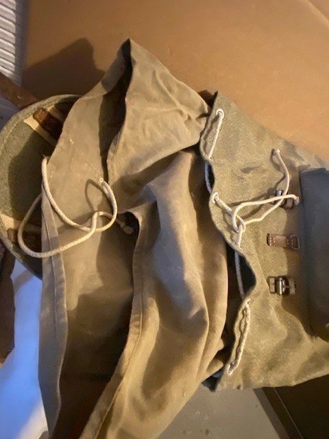 Schweizer Armee Zaini: MILITÄR RUCKSACK 1955  CH ARMEE – Usato da Chur venduto da silbermon 7