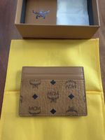 MCM Kartenetui Visetos Cognac, neu mit Box