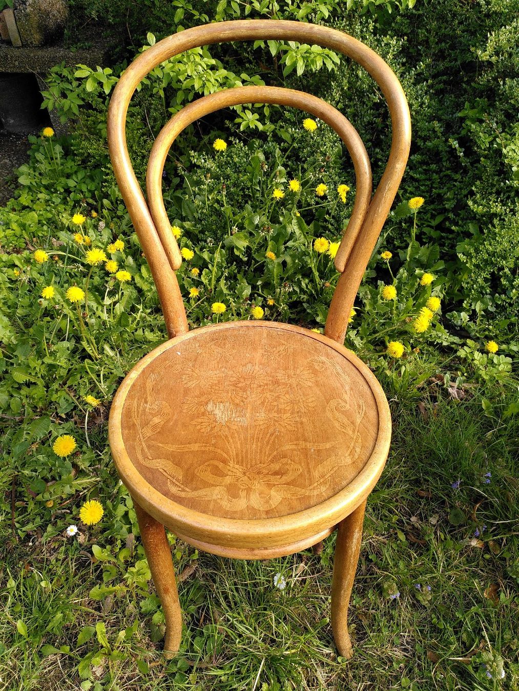 Sedie: 4 belles chaises de bistrot vintage – Usato da Biel/Bienne venduto da C.Bezzola 1