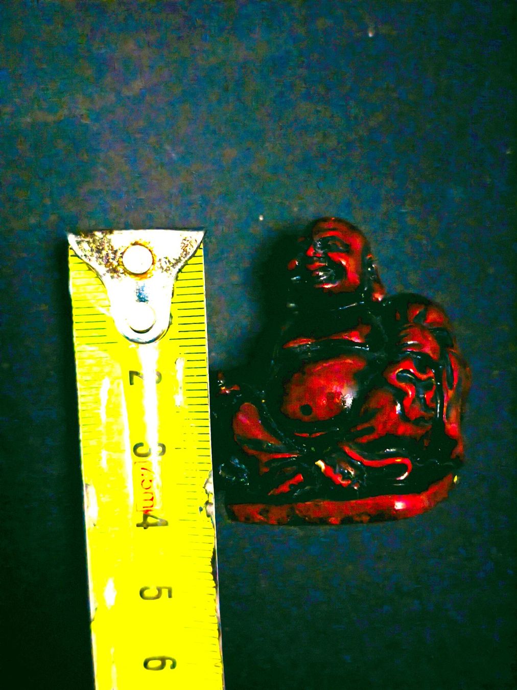Tutte le decorazioni: Roter Buddha, Glücksbringer Figur, Glücksbuddha Statue – Usato da St. Gallen venduto da Arti24 6