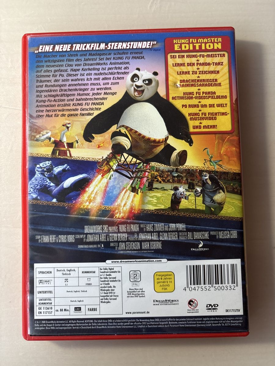 Tutti i DVDs: Kung fu Panda (0325) – Usato da Ruswil venduto da Slivio_ 1