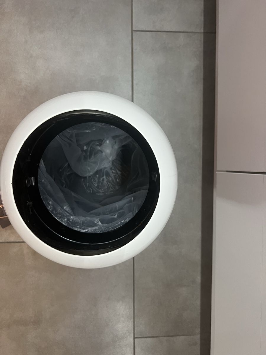 Wesco Cestini per rifiuti: Wesco Tretmülleimer Pushboy weiss gebraucht – Usato da Lachen SZ venduto da Kawa10 2