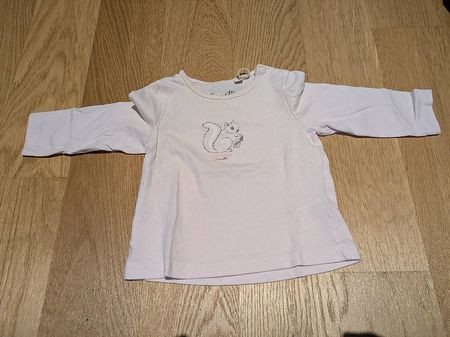 Langarm Shirt Baumwolle Gr. 62