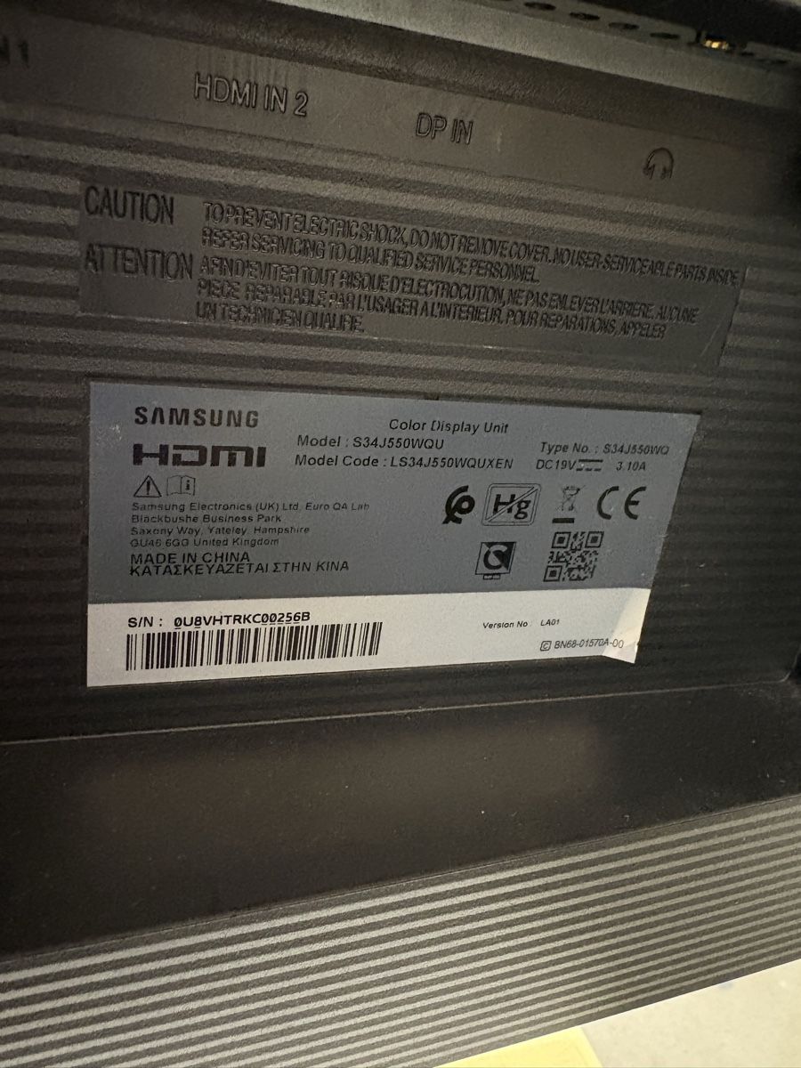 Monitore: Bildschirm Samsung 80cm x 33cm – Gebraucht aus Wetzikon ZH von remosworld 1