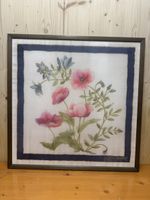 Blumenbild von Verouila Schneider, gerahmt, Winterthur. Top!