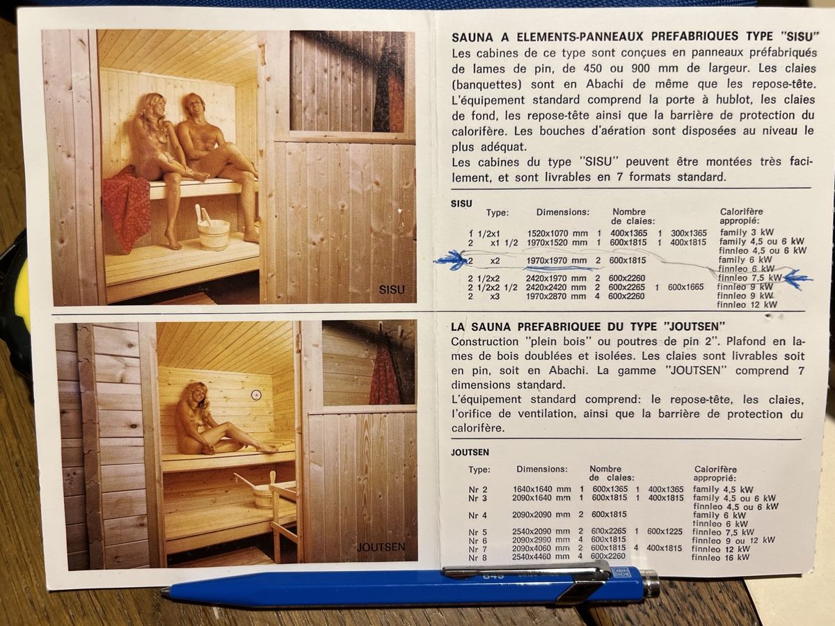 Sauna & Zubehör: sauna à démonter – Gebraucht aus Neuchâtel von scalpell 1