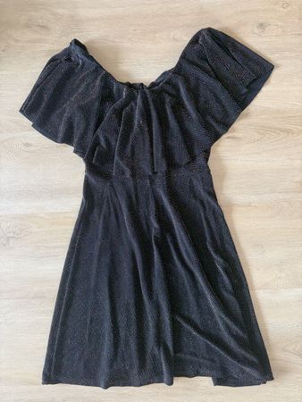 Kleid mit Glitzerprint Grösse S guter Zustand