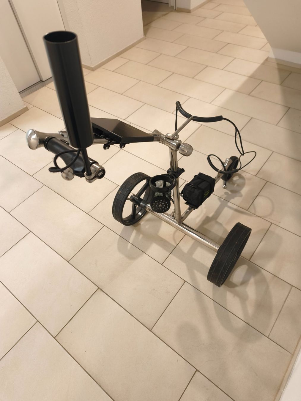 Trolleys: Steel Fox Golf-Elektrotrolley Black Edition – Gebraucht aus Niederrohrdorf von RainerW79 5