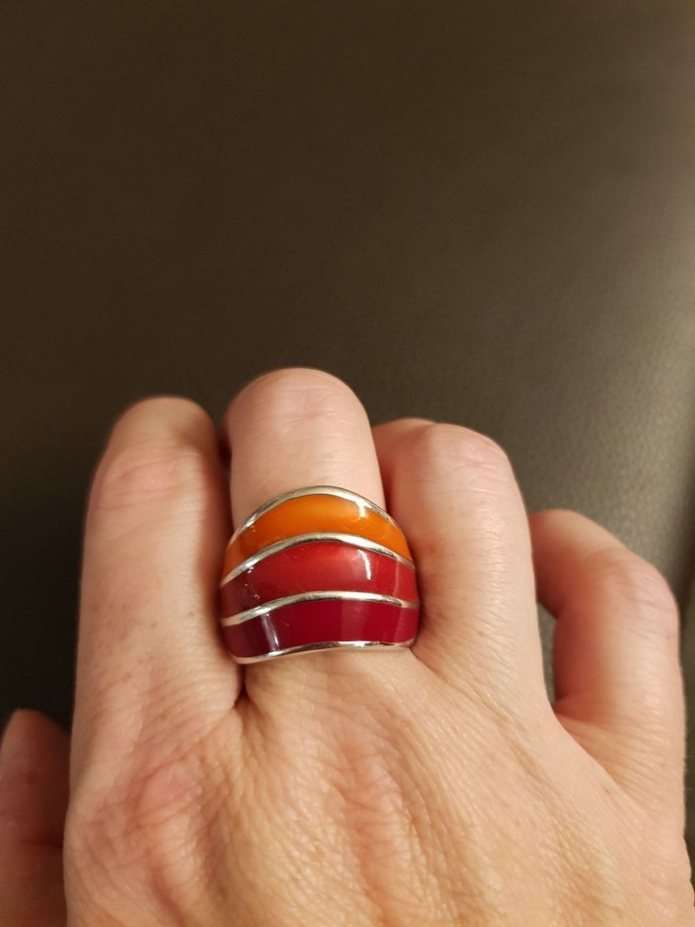 Pierre Lang Anelli: Ring Pierre Lang Emaille – Usato da Lichtensteig venduto da Cocabana_16 2