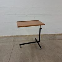 Vintage Beistelltisch Klapptisch verstellbar Bett-tisch