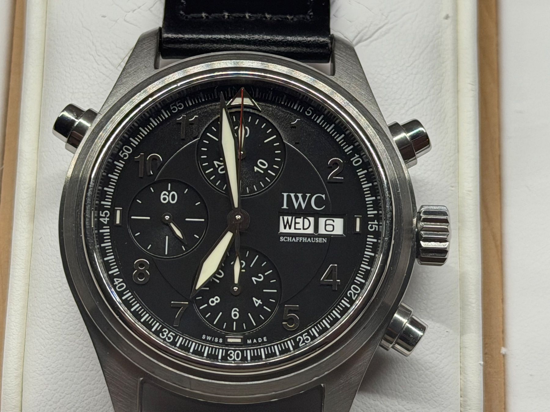 IWC Orologi: IWC Pilot Spitfire Doppel Chrono IW371333 – Usato da Aarau venduto da trader1000 1