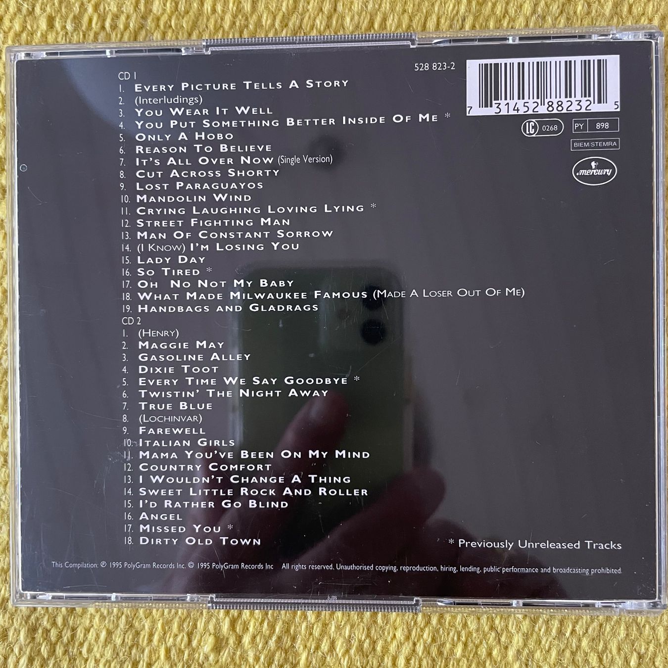 CD: ROD STEWART-2CD HANDBAGS&GLADRAGS – Usato da Rorschacherberg venduto da CD-Roli 1