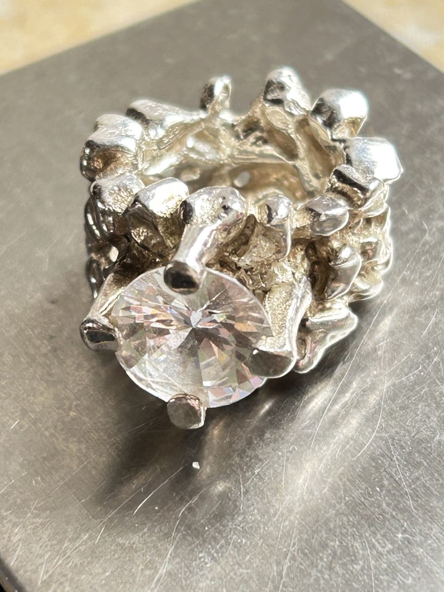 Anelli: Silberring MASSIV DESIGNER (50) – Usato da Laufen venduto da Bellebellezza 2