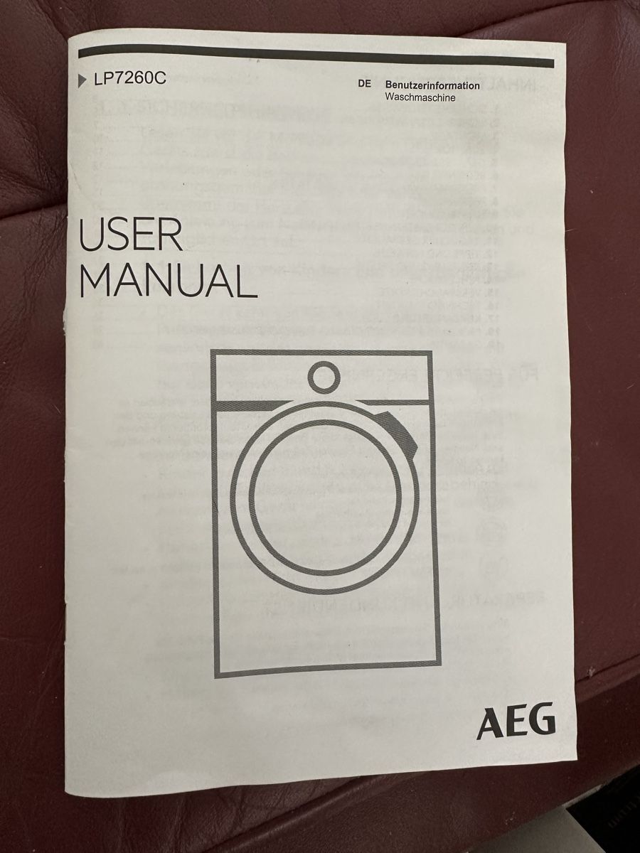 AEG Lavatrici: Waschmaschine 8kg AEG – Usato da Heimisbach venduto da Dronny 6
