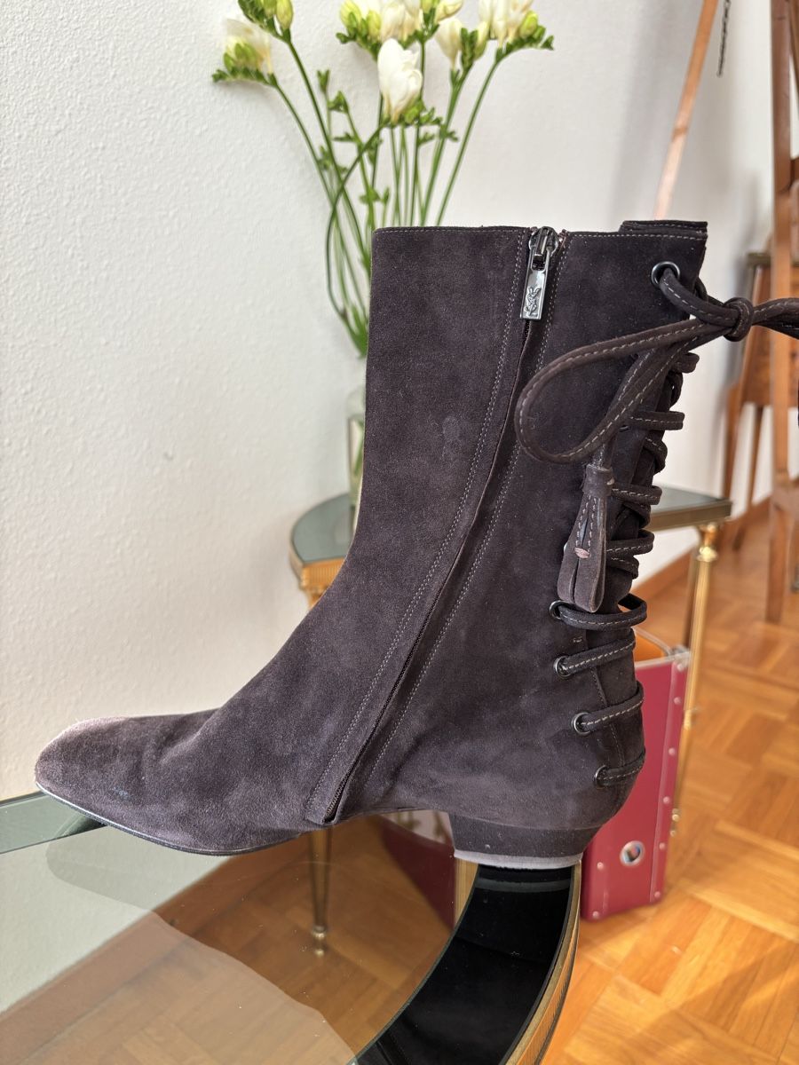 Scarpe da donna: Bottines vintage Yves Saint Laurent – Usato da Ecublens VD venduto da donyte 2