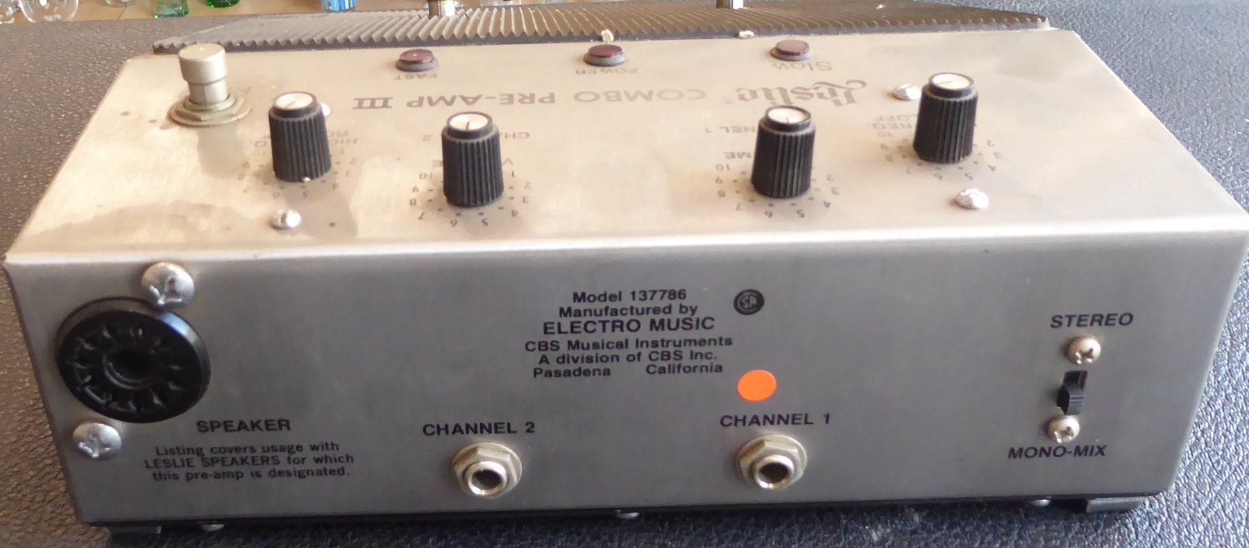 Verstärker: Leslie Combo Pre-Amp III – Gebraucht aus Bern von blaukreuz-brocki_BE 7