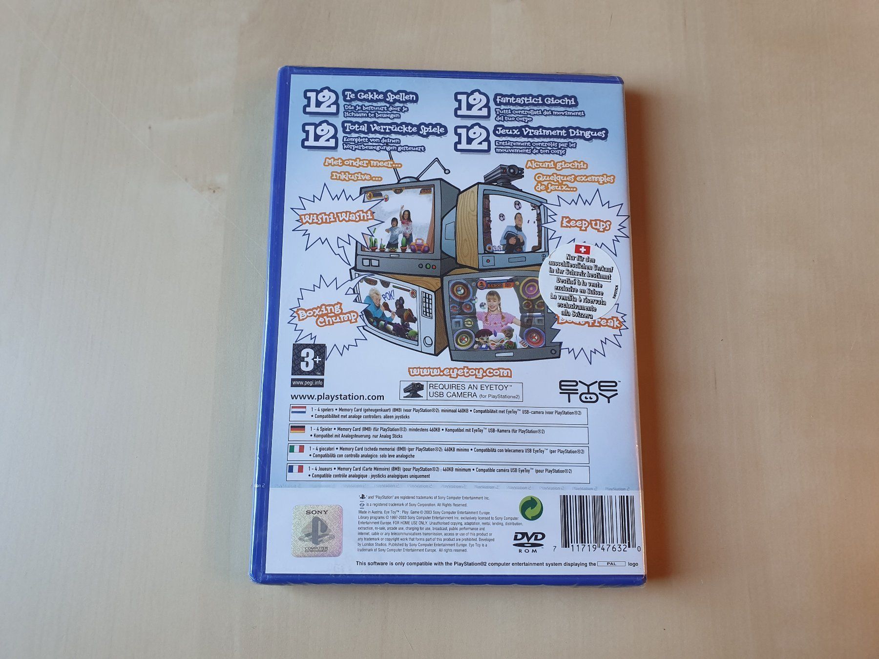 Sony Spiele: Eye Toy Play neu und ovp – Neu und originalverpackt aus Stansstad von collectorsshop 1