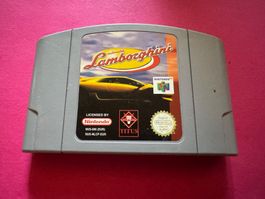 LAMBORGHINI SPIEL FÜR NINTENDO 64