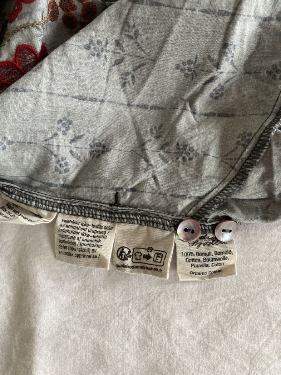 Gudrun Sjöden Tuniken: Blouse-tunique brodée t. M – Neu (gemäss Beschreibung) aus Lonay von Ikoko 4