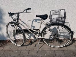 Vintage Damenvelo weiss, "Impalla", 26 Zoll