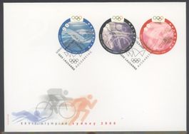 2000, FDC, Olympiade Sydney