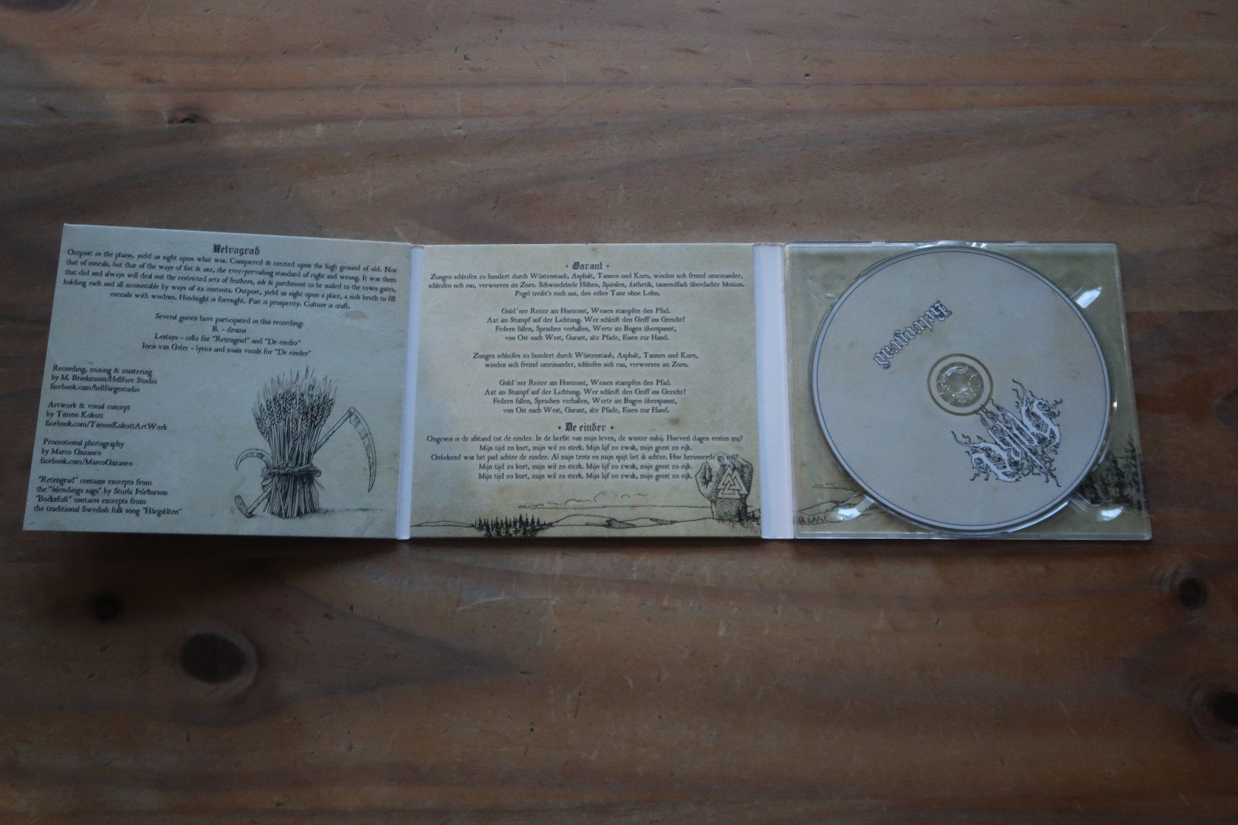 CD: RETROGRAD - HORN - CD – Usato da Basel venduto da Patiscat 3