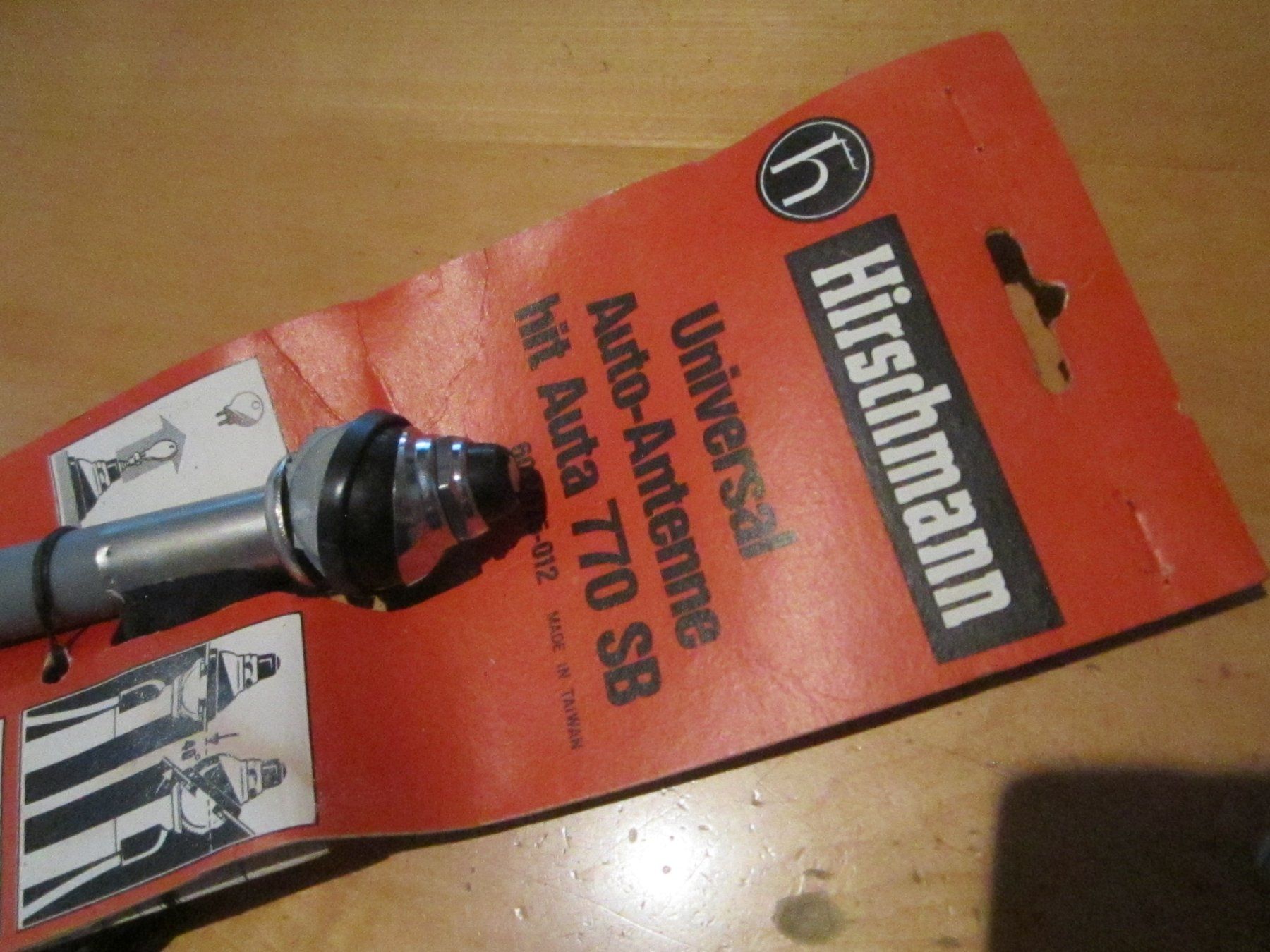 Tutti pezzi di ricambio auto: Hirschmann Oldtimer Auto Antenne Elektrisch – Nuovo (secondo la descrizione) da ARISDORF venduto da Sukawa1 2