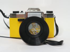 Bildbetrachter The Simpsons Plastiskop 1991 NOS Bart Homer