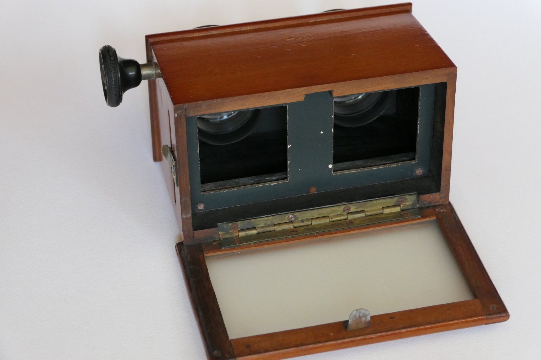 Fotocamera: Antikes Stereoskop-Set Handviewer + 38 originale Glasplatten – Usato da Greifensee venduto da Freakler 2