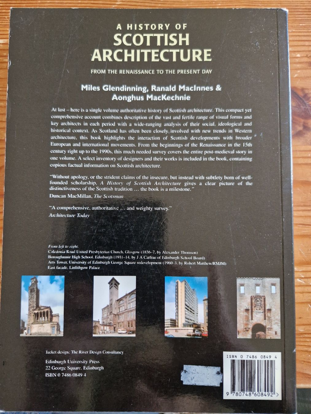 Bücher: Buch "A History of Scottish Architecture" – Gebraucht aus Fislisbach von mka_km8f 1