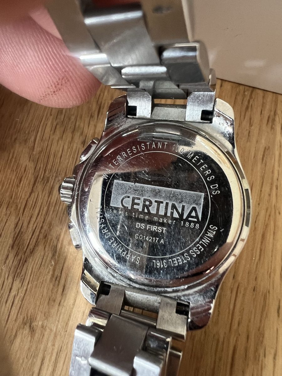 Certina Orologi: Certina DS First 1888 Chronograph – Usato da Meilen venduto da wehrluzern 3