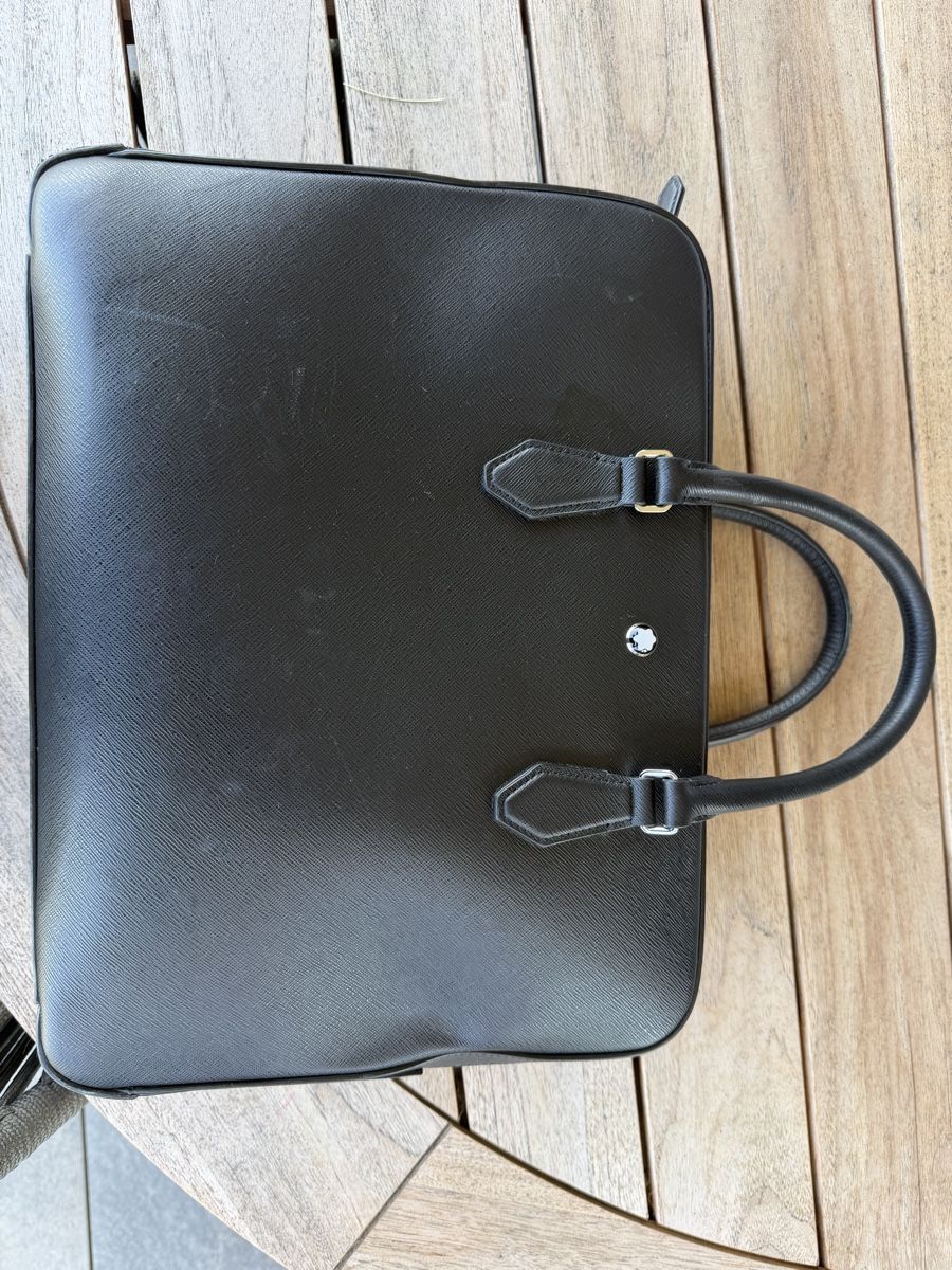 Montblanc Koffer & Taschen: Grosse Montblanc Aktentasche – Gebraucht aus Frasnacht von EliaBruno 4