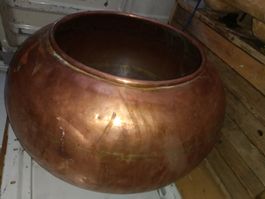 Chaudron en cuivre
