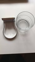 Glas mit Halter Chic